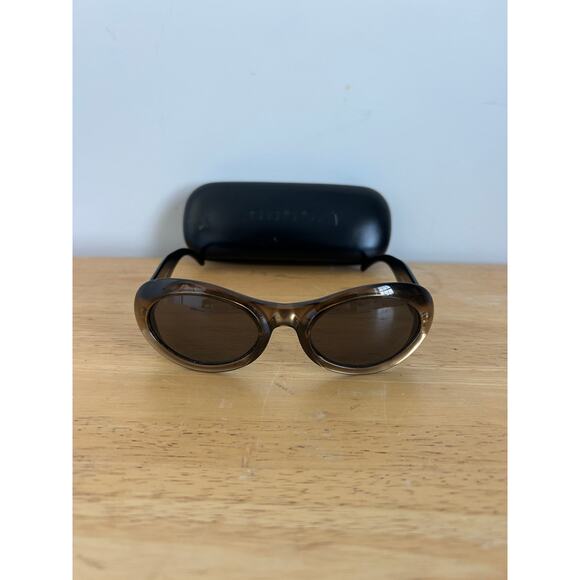 Vintage Gucci Oval Sunglasses - GG 2400/N/S 3NR Made in Italy main image 13